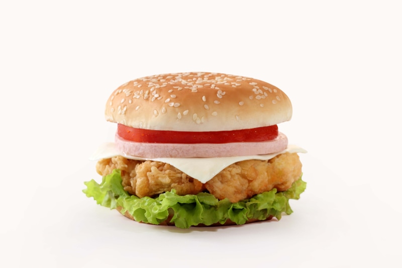gourmet, meat, restaurant, mcdonalds, unhealthy eating, bun, cut out, food and drink, lettuce, cheese, tomato, seed, snack, diet, 5K, food, delicious