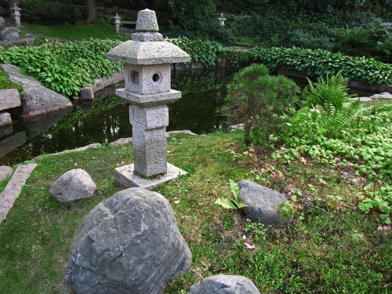 artificial lake, ancient, vegetation, decorative, shrubs, summer, decoration, eastern, botanical, architecture, rock, stone - object, no people, plants