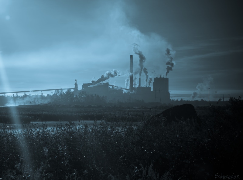 pulp, Morning, kotka, Smoke, Southern, Finland, enso, alvar, mill, Urban, Sunrise, stora, pulp mill, Artistic, sunbeam, 4K, aalto, sunila, jylppy, sellutehdas