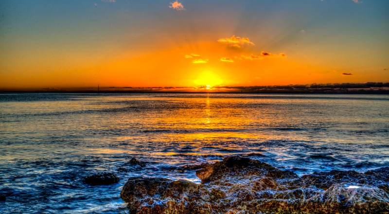 tourist, northshore, scenic, sunlight, tropical, landmark, landscape, sun, vacation, outdoors, nikon  nikkor, photomatix, hdr, fx, Beach  Park, brown, orange Color