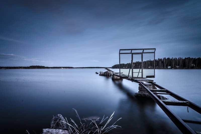 still, nikkor, lake, water, sea, wood - Material, finland, nature, pier, sky, gray, dock, Broken, landscape, door, nikon  d600, outdoors, metal, le, body of water