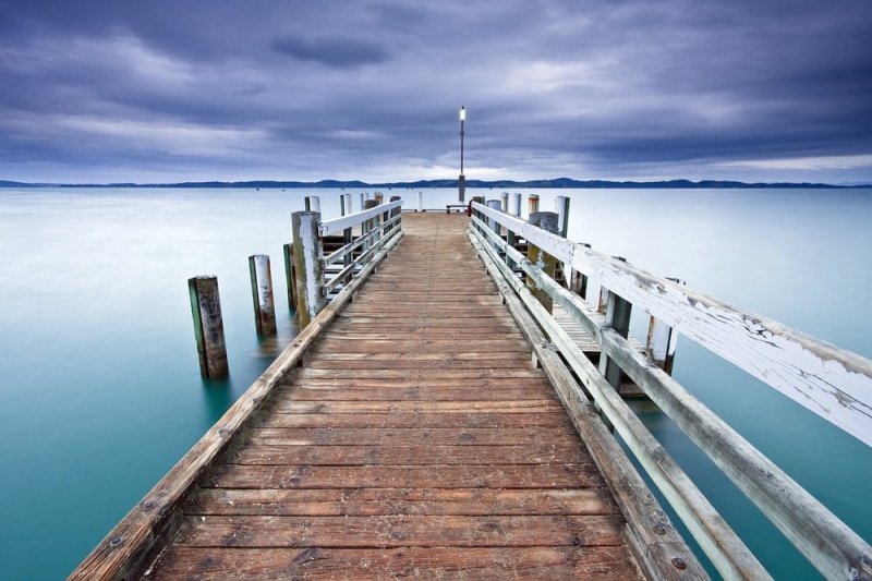 boardwalk, wood - Material, sunrise, nature, blue, dock, auckland, wharf, Dawn  white, sea, outdoors, jetty, lake, sky, no People, white, Maraetai, wooden