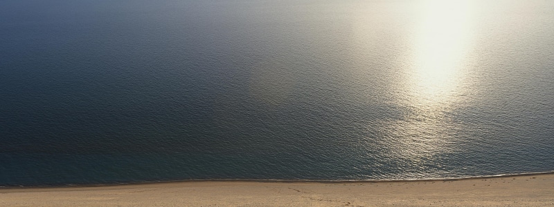 wide angle, sea, coast, 2K, beach