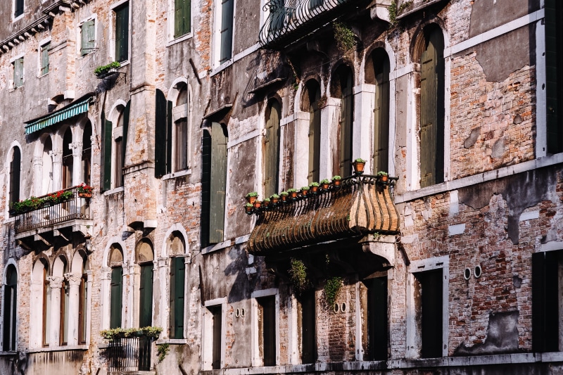 the past, mediterranean, old town, building, wall, travel, history, wall - building feature, city, venezia, window, architecture, italian, nature, tourist