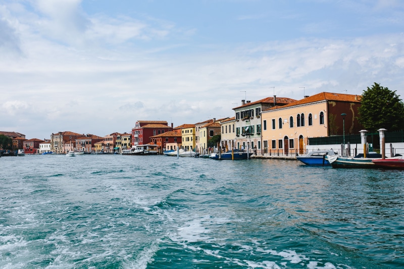 waterfront, travel Locations, venezia, Italy, italian, colorful, building Exterior, veneto, sky, italian Culture, houses, Murano, wooden post, famous Place