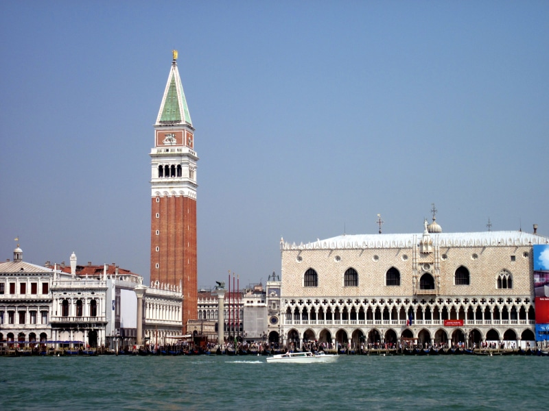 place of worship, st. Marks Cathedral, san Marco Quarter, clear sky, famous Place, sky, lagoon, urban Scene, venice, built structure, venice - Italy, water