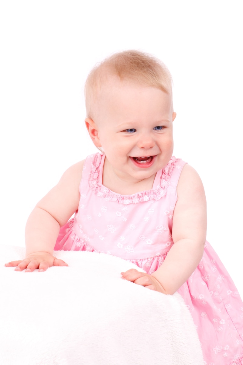 one Person, isolated, girl, floral, studio Shot, dress, little, baby, caucasian, wearing, girls, portrait, joy, pink, kid, beautiful, happy, young, innocence