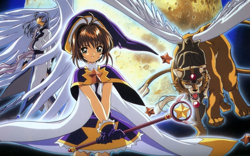 Kinomoto Sakura, anime, card, sakura, captor, cardcaptor, hd, kinomoto, cardcaptor sakura, x, 1080P, art
