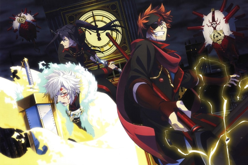 Lavi (D. Gray-Man), Anime, Yu Kanda, Allen Walker, 1080P, D.Gray-man