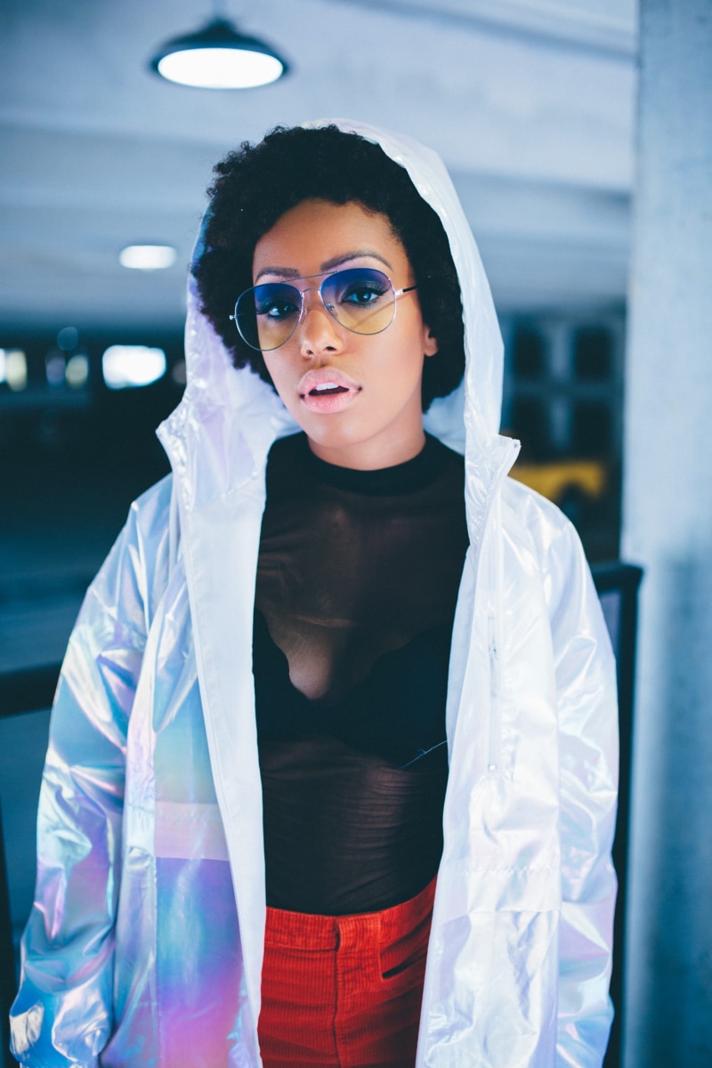 glasses, woman, adult, standing, photography, hairstyle, real people, women, beautiful woman, young adult, waist up, room, lifestyles, front view, young women