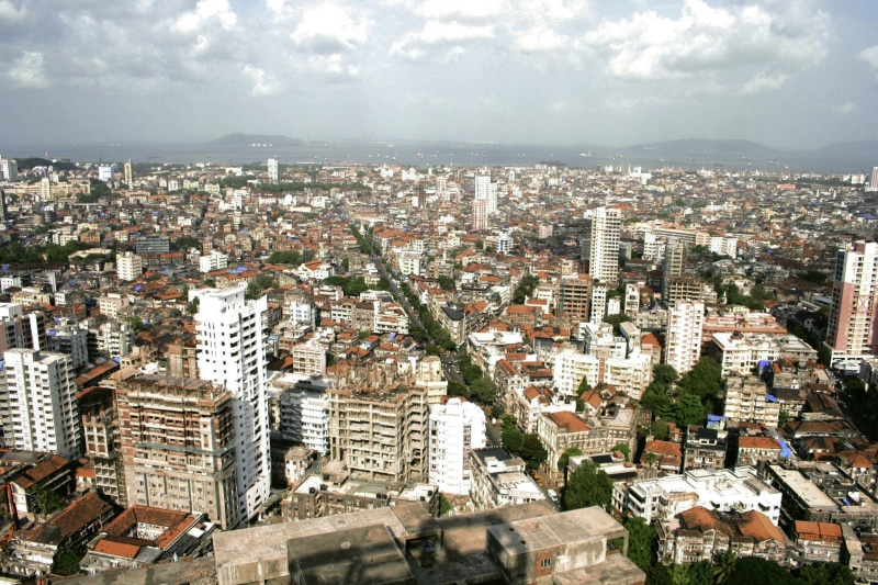 capital Cities, aerial View, Sikka, high angle view, downtown District, nature, Mumbai, photos, sikka nagar, panoramic, cityscape, day, buildings, building Exterior