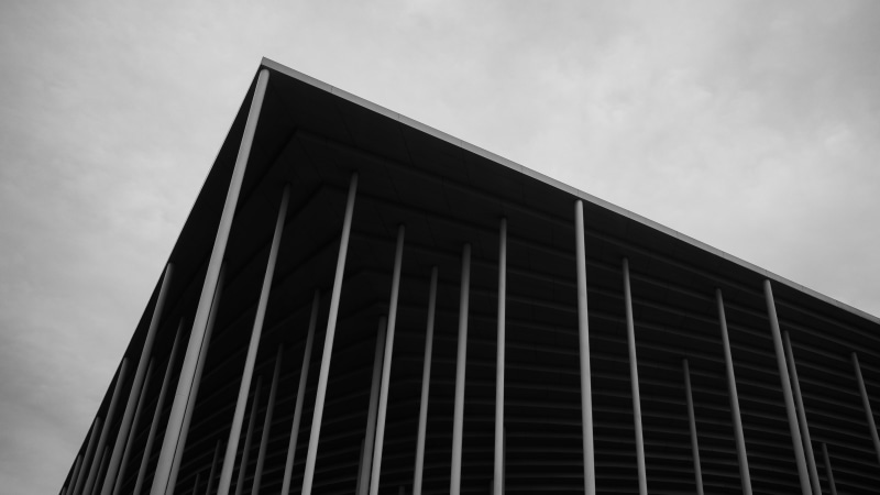 building exterior, architectural, pattern, alloy, window, business, football, nature, built structure, 4K, city, bandw, office, graphic, gironde, architecture detail