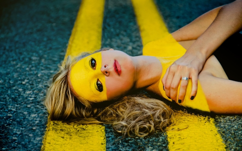 Creative, Road, Girl, Lying, 2K