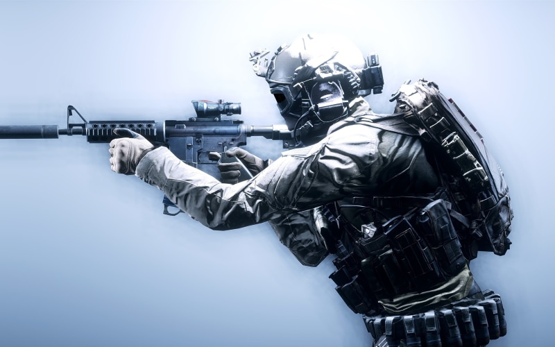 Battlefield, 2K, Weapons, Soldiers