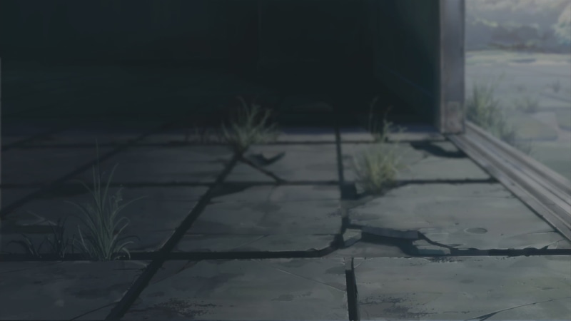 white, animation, building exterior, footpath, architecture, tiles, tree, outdoors, empty, built structure, building, window, flooring, absence, 1080P