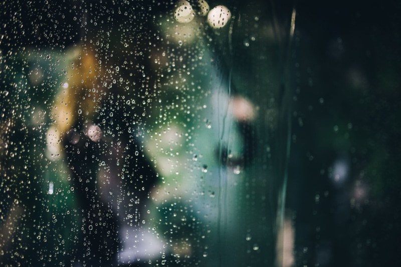 women, focus on foreground, glass - Material, drop, drops, weather, looking, one person, contemplation, raindrop, portrait, abstract, adult, adults only