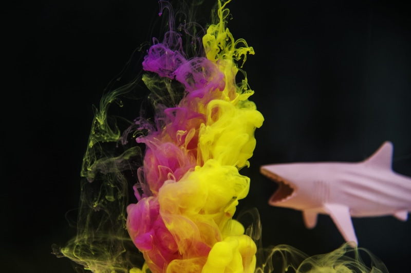 splashing, indoors, art, cloud, vibrant color, dissolve, abstract, drop, flowing, bright, yellow, dissolving, vitality, figure, artistic, dynamic, multi colored