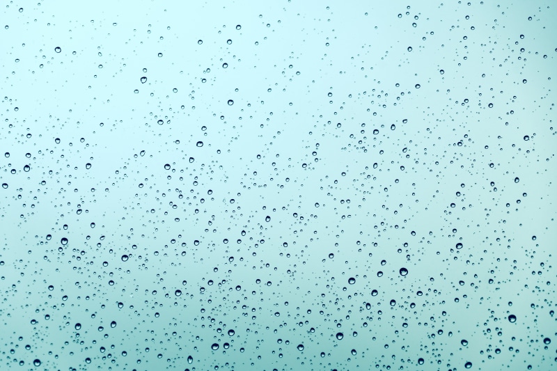 wet, 5K, pattern, droplets, run off, water, raindrop, full frame, nature, moisture, rain, beaded, blue background, no people, weather, sky, outdoors, drop of water