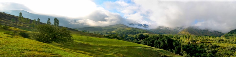 cloud, mountain, holiday, background, lake, no people, grassland, fog, taylor, coniferous tree, rural scene, rocks, landscapes nature, great, day, tree