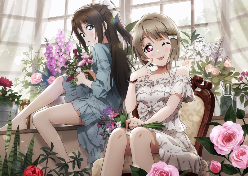 Love Live Series, Nakasu Kasumi, Osaka Shizuku, Love Live!, 1080P, Love Live! Sunshine