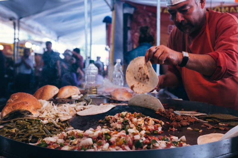 preparation, indoors, market, food and drink, mexico city, adult, mexican, occupation, retail, mexico, food, working, concession stand, selling, one person