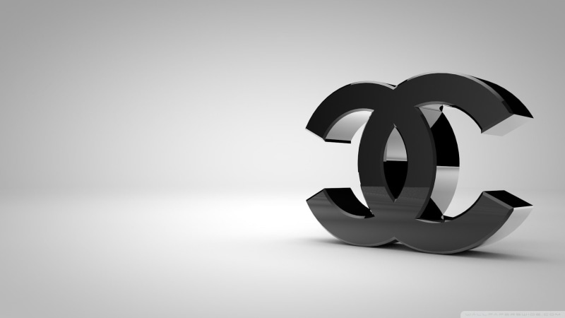 shiny, black 1920x1080, logo, 1080P, chanel