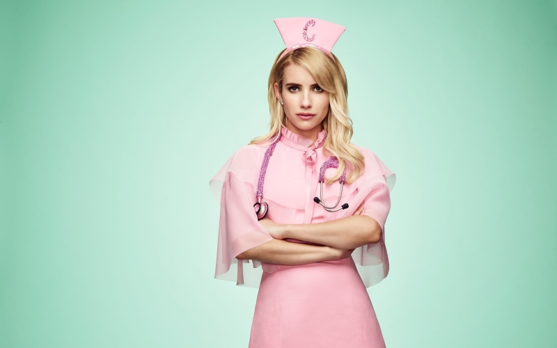 4K, Scream, k, Queens, Oberlin, Chanel, Emma, Roberts