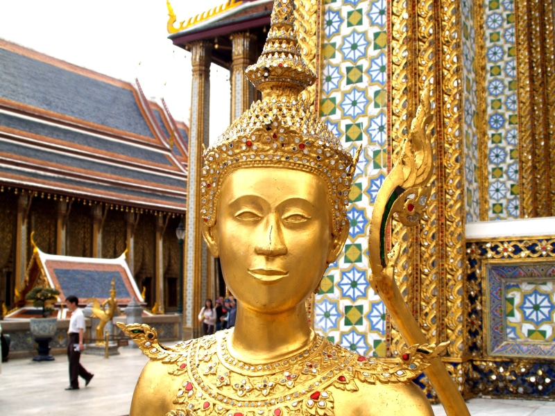 thai, thailand, monastery, royal, belief, creativity, sculpture, urban, no people, gold, emerald, culture, spirituality, famous, structure, vacations, grand