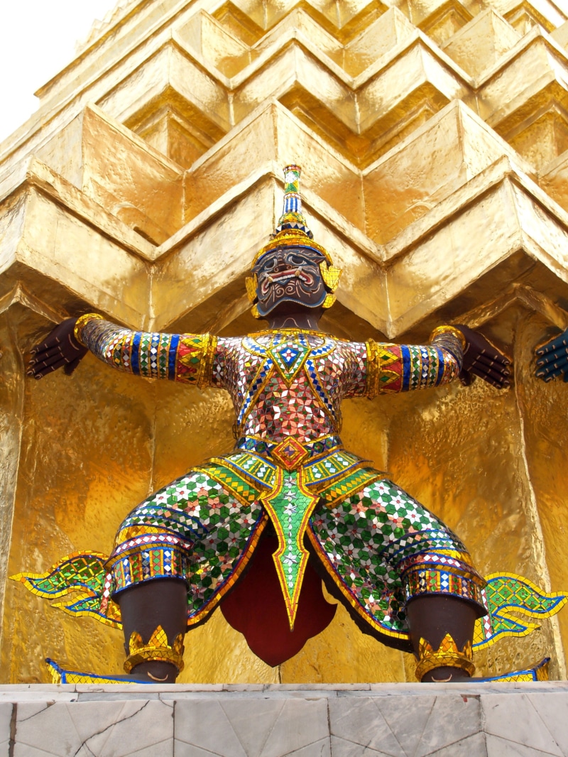 tower, asia, place of worship, Buddha, monastery, urban, thai, art, majestic, ornate, golden, no people, exterior, 2K, tile, pagoda, heritage, statue