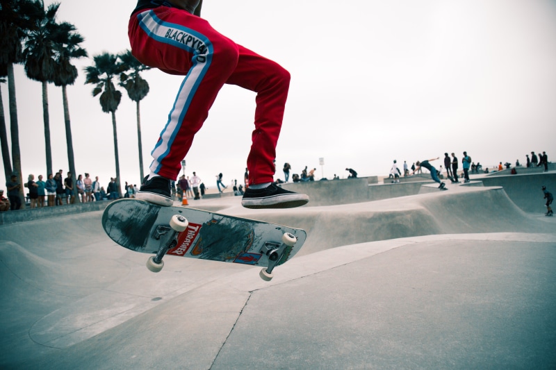 venice, jump, skate park, trick, los angeles, skate, 5K, trendy, skater