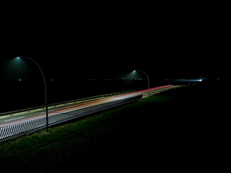 speed, nightphotography, copy space, tail light, street, car, smartphone, city, taillights, illuminated, photography, lighting equipment, traffic, vehicle