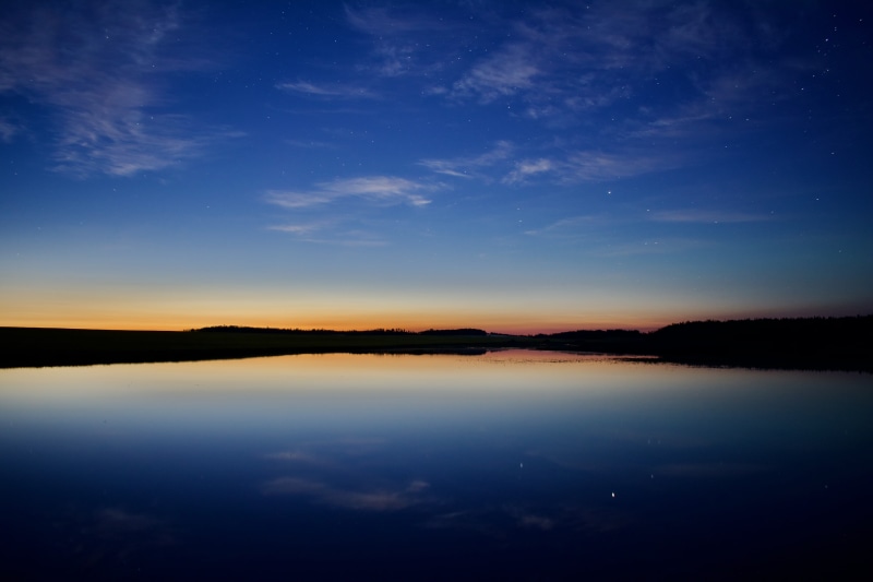 outdoors, astronomy, longexposure, canada, 5K, star - space, water, athabasca, blue, flood, night, nightsky, scenics - nature, tranquility, alberta, nightphotography