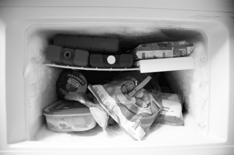 cold, no people, studio shot, savings, freezer, interior, old, close-up, currency, frost, paper currency, domestic life, 5K, lifestyles, banking, finance