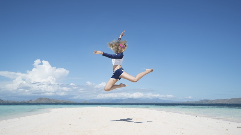 outdoors, joy, human limb, blue sky, for your life, body part, young Adult, emotion, raising, hand, sand, freedom, 4K, water, happiness, people, one Person