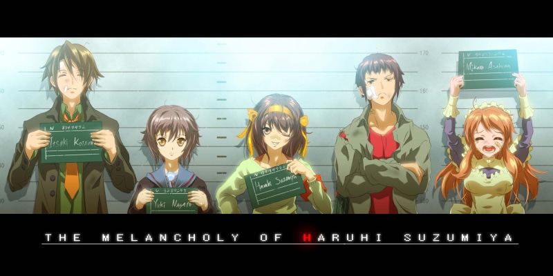 4K, Nagato Yuki, The Melancholy of Haruhi Suzumiya, Asahina Mikuru, Suzumiya Haruhi