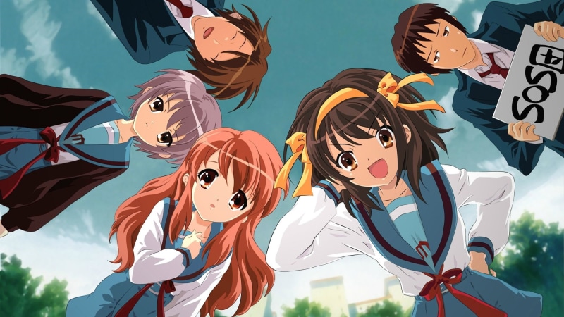 mask, human representation, day, representation, art and craft, outdoors, creativity, The Melancholy of Haruhi Suzumiya, disguise, mask - disguise, no people