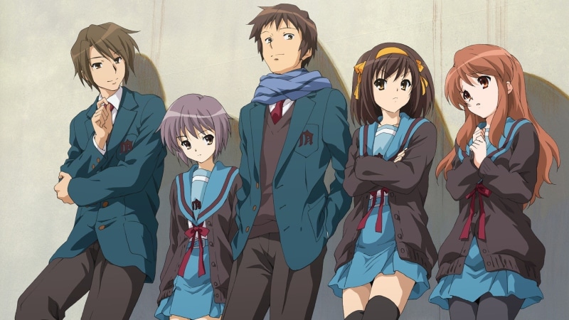 representation, costume, creativity, females, young adult, The Melancholy of Haruhi Suzumiya, women, 1080P, Kyon, three quarter length, young women, Koizumi Itsuki