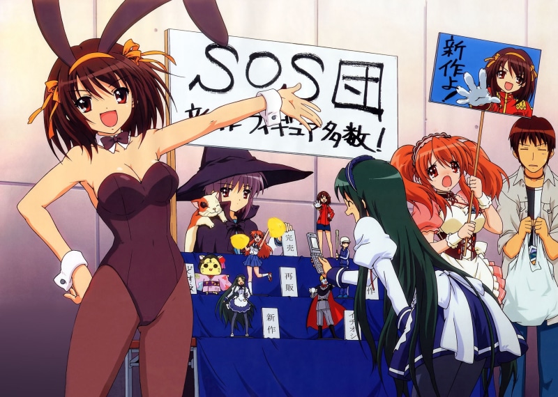 human representation, beautiful woman, western script, adult, text, creativity, representation, graffiti, Suzumiya Haruhi , The Melancholy of Haruhi Suzumiya