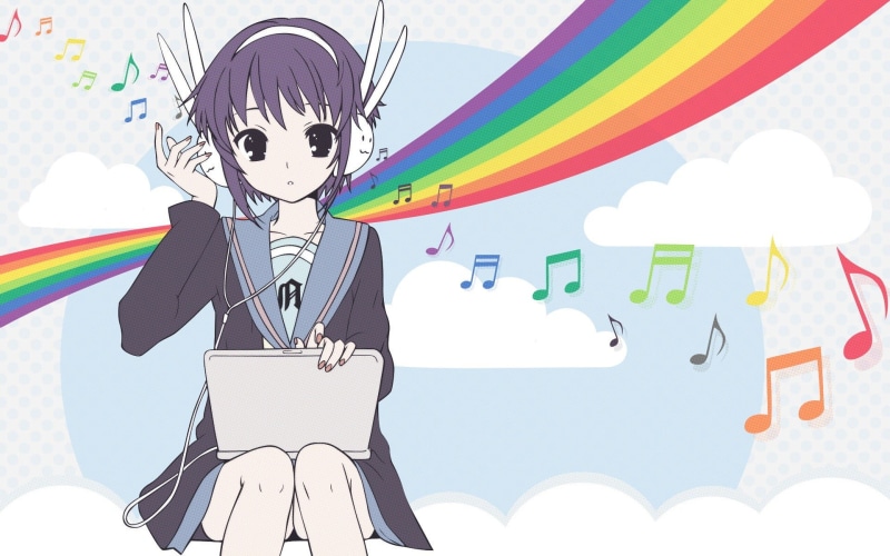 The Melancholy of Haruhi Suzumiya, 1080P, cloud - sky, males, sky, education, representation, Suzumiya Haruhi no Yuutsu, child, multi colored, childhood