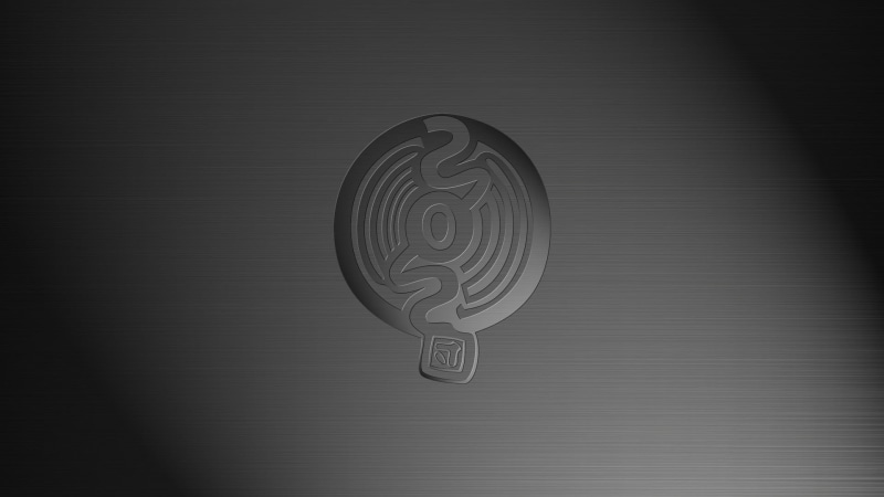 ceiling, circle, 1080P, creativity, backgrounds, full frame, The Melancholy of Haruhi Suzumiya, spiral, textured, metal, single object, close-up, wall