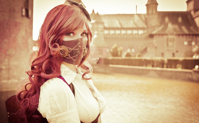 geografie, Theater, nederland, Mask, Looking, Pretty, provincie, haarzuilens, makeup, elf, Elegance, Female, costume, elffantasyfair, evenement, effhaarzuilens