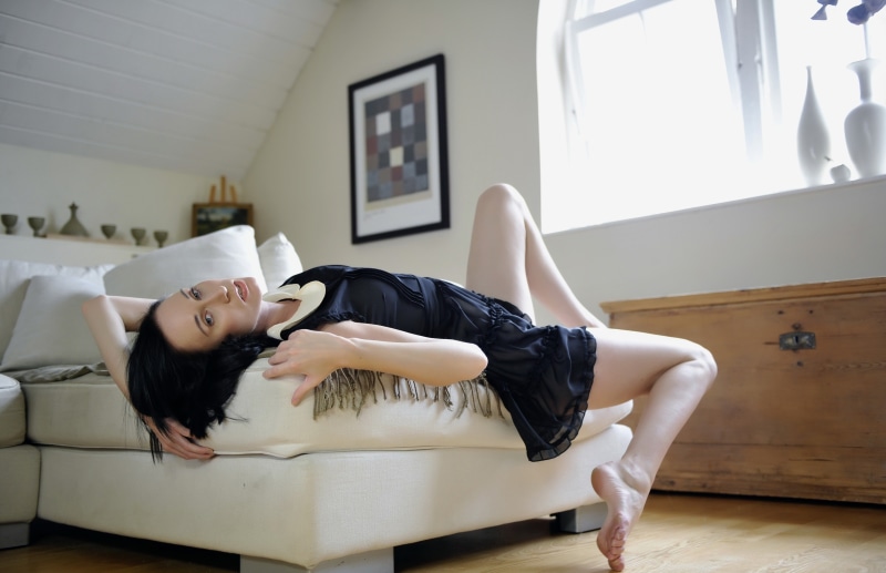 feet, women, art, 4K, x, dress, hd, black, people, bedroom, fair