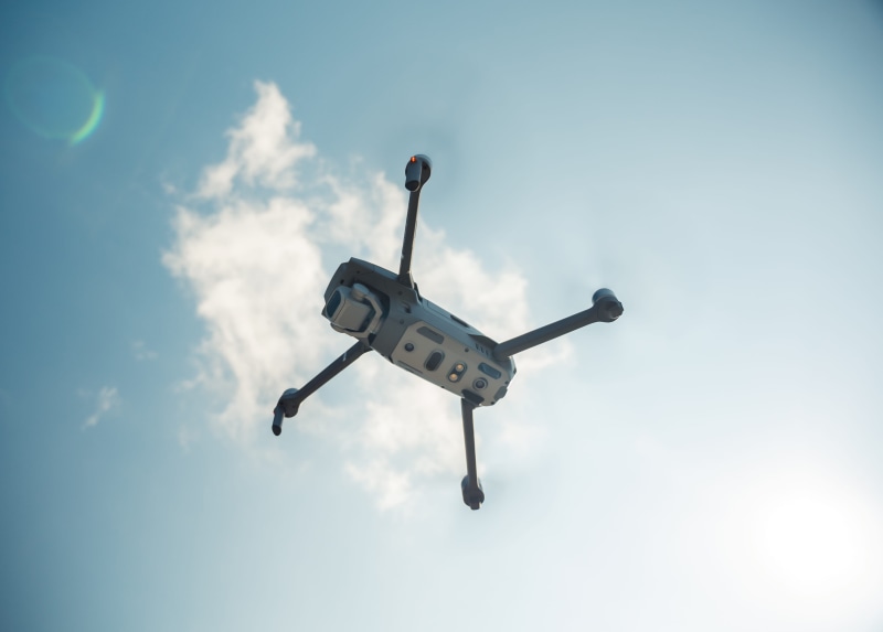 dji mavic pro, transportation, nature, no people, outdoors, day, motion, blue, air vehicle, 4K, dji, flying, futuristic, travel, helicopter, mode of transportation