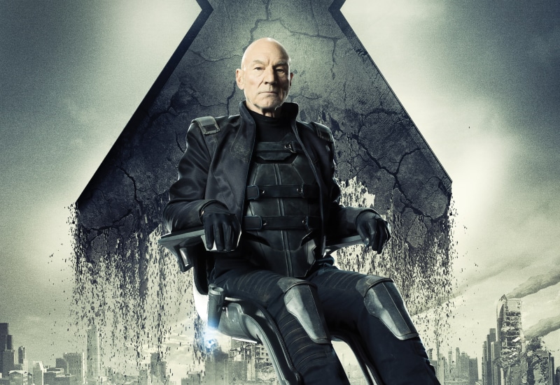 Days of Future Past, Patrick Stewart, Professor Charles Xavier, X-Men, 2K