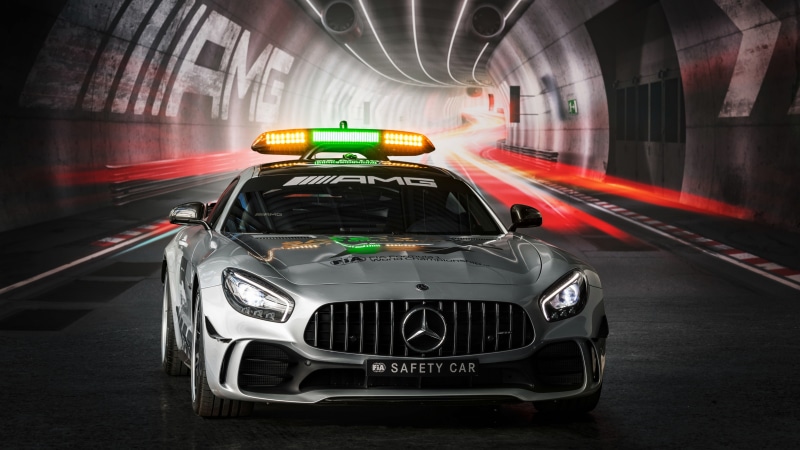 2018, 4K, Mercedes-AMG GT R F1 Safety Car, 4K