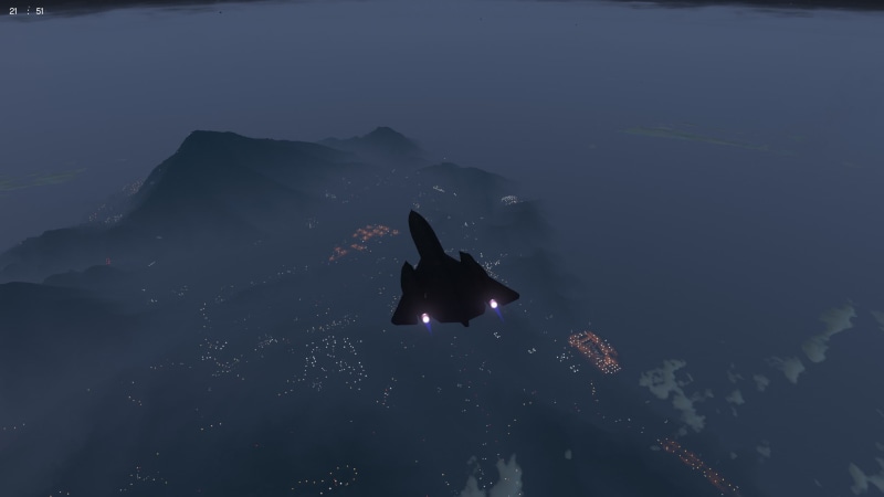 vertebrate, animals in the wild, video games, one animal, sea, plane, animal wildlife, nature, swimming, bird, fighter, aircraft, flying, day, black, high angle view