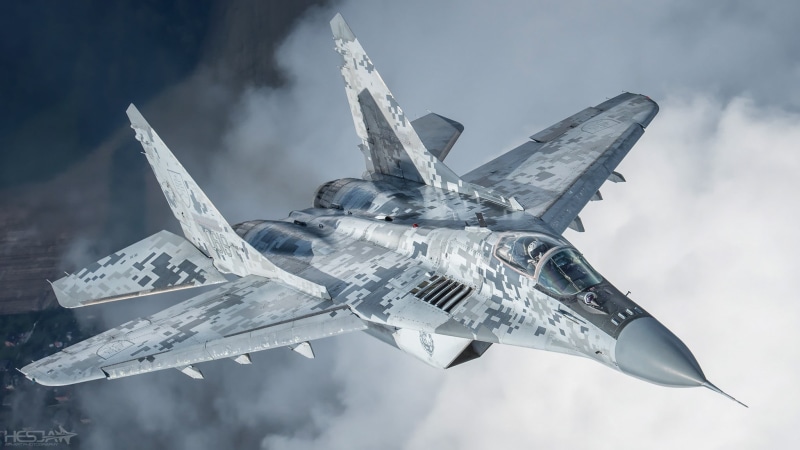 Aircraft, 1080P, Jet Fighter, Jet Fighters, Warplane, Mikoyan MiG-29