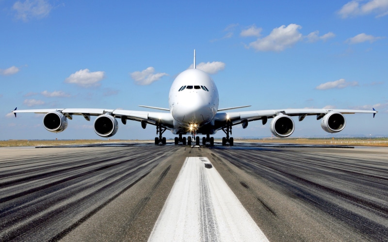 Airbus, airplane, aircraft, 380, Airbus A, 2K, Runway, A380, 861