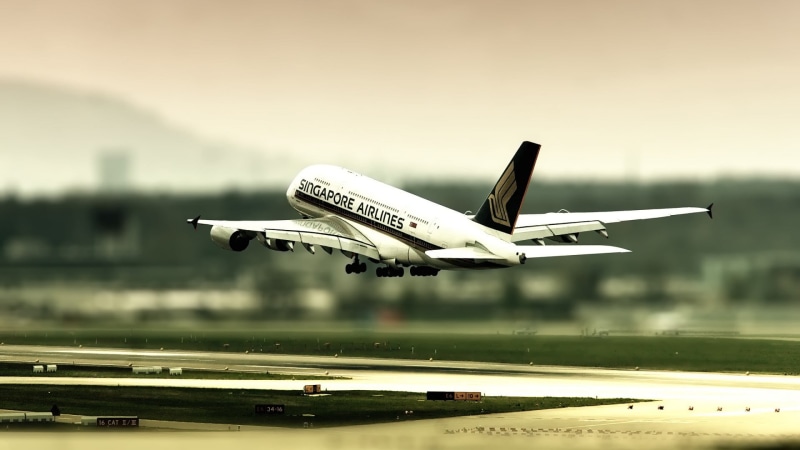 aircraft, journey, travel, transportation, white, taking Off, photo manipulation, tourism, air Vehicle, airport Runway, airport, tilt shift, passenger aircraft