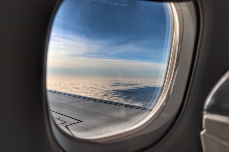 air, automobile, seat, glass - material, sky, horizon, transportation, vehicle interior, clouds, scenics - nature, outdoors, air vehicle, cloud - sky, france